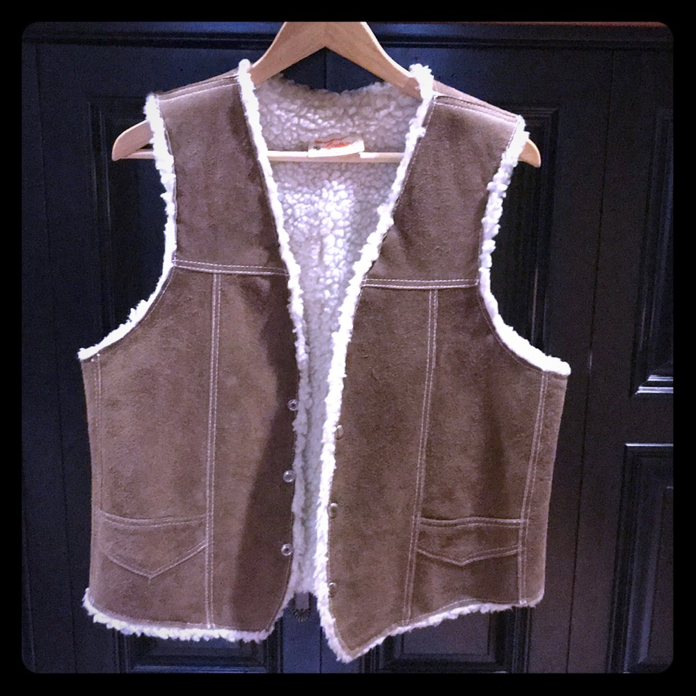 Leather vest